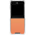 Orange Ombre Galaxy Z Flip6 Clear Case